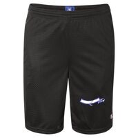 Polyester Mesh 9" Shorts with Pockets Thumbnail