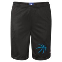 Polyester Mesh 9" Shorts with Pockets Thumbnail