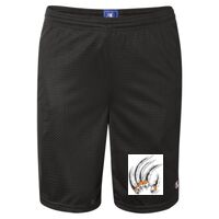 Polyester Mesh 9" Shorts with Pockets Thumbnail