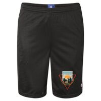 Polyester Mesh 9" Shorts with Pockets Thumbnail