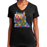 Ladies Ultimate Performance V Neck Thumbnail