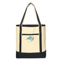 Large Cotton Canvas Boat Tote Thumbnail