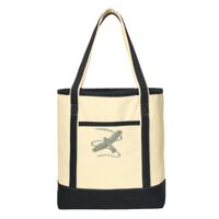 Large Cotton Canvas Boat Tote Thumbnail