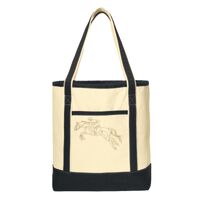 Large Cotton Canvas Boat Tote Thumbnail