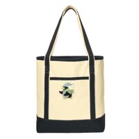 Large Cotton Canvas Boat Tote Thumbnail