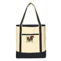 Large Cotton Canvas Boat Tote Thumbnail