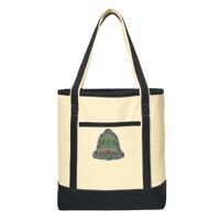 Large Cotton Canvas Boat Tote Thumbnail