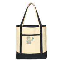 Large Cotton Canvas Boat Tote Thumbnail