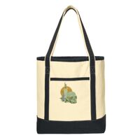 Large Cotton Canvas Boat Tote Thumbnail