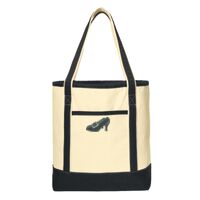 Large Cotton Canvas Boat Tote Thumbnail