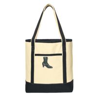 Large Cotton Canvas Boat Tote Thumbnail