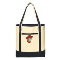 Large Cotton Canvas Boat Tote Thumbnail