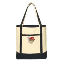 Large Cotton Canvas Boat Tote Thumbnail