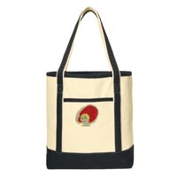 Large Cotton Canvas Boat Tote Thumbnail