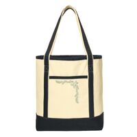 Large Cotton Canvas Boat Tote Thumbnail