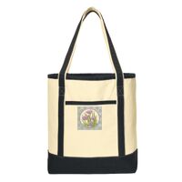 Large Cotton Canvas Boat Tote Thumbnail