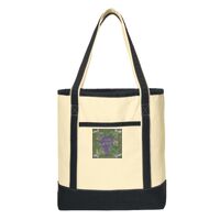 Large Cotton Canvas Boat Tote Thumbnail