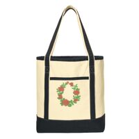 Large Cotton Canvas Boat Tote Thumbnail