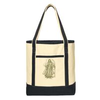 Large Cotton Canvas Boat Tote Thumbnail