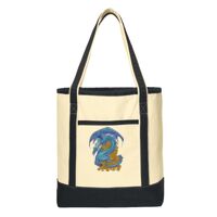 Large Cotton Canvas Boat Tote Thumbnail