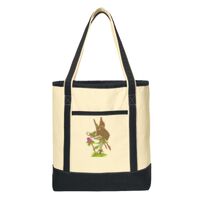 Large Cotton Canvas Boat Tote Thumbnail