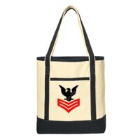 Large Cotton Canvas Boat Tote Thumbnail