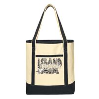 Large Cotton Canvas Boat Tote Thumbnail