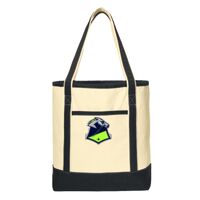 Large Cotton Canvas Boat Tote Thumbnail