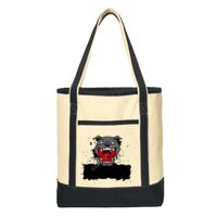 Large Cotton Canvas Boat Tote Thumbnail