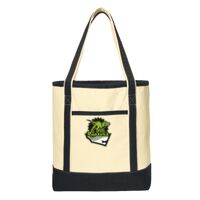 Large Cotton Canvas Boat Tote Thumbnail