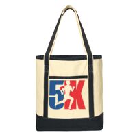 Large Cotton Canvas Boat Tote Thumbnail