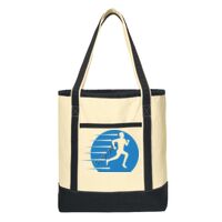 Large Cotton Canvas Boat Tote Thumbnail