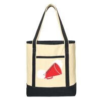 Large Cotton Canvas Boat Tote Thumbnail