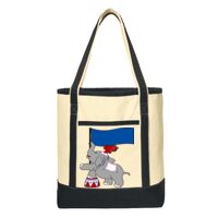 Large Cotton Canvas Boat Tote Thumbnail