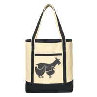 Large Cotton Canvas Boat Tote Thumbnail