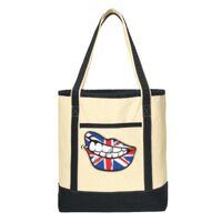 Large Cotton Canvas Boat Tote Thumbnail