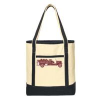 Large Cotton Canvas Boat Tote Thumbnail