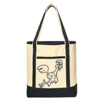 Large Cotton Canvas Boat Tote Thumbnail