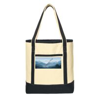 Large Cotton Canvas Boat Tote Thumbnail