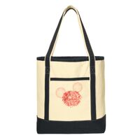 Large Cotton Canvas Boat Tote Thumbnail