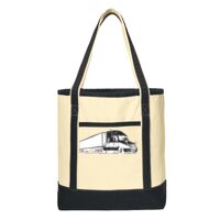 Large Cotton Canvas Boat Tote Thumbnail