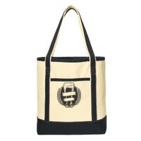 Large Cotton Canvas Boat Tote Thumbnail