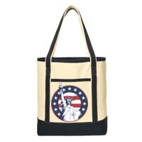 Large Cotton Canvas Boat Tote Thumbnail