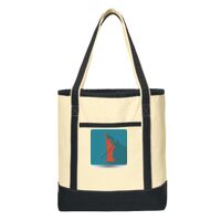 Large Cotton Canvas Boat Tote Thumbnail