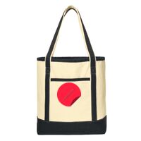 Large Cotton Canvas Boat Tote Thumbnail