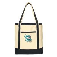 Large Cotton Canvas Boat Tote Thumbnail