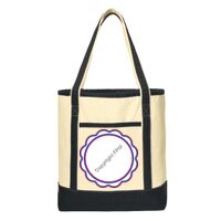 Large Cotton Canvas Boat Tote Thumbnail