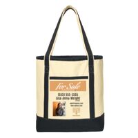 Large Cotton Canvas Boat Tote Thumbnail