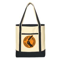 Large Cotton Canvas Boat Tote Thumbnail