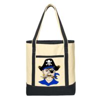 Large Cotton Canvas Boat Tote Thumbnail